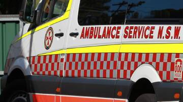 A man has been taken to Orange Hospital after a two-car accident at Wallerawang on April 16, 2024. File picture 