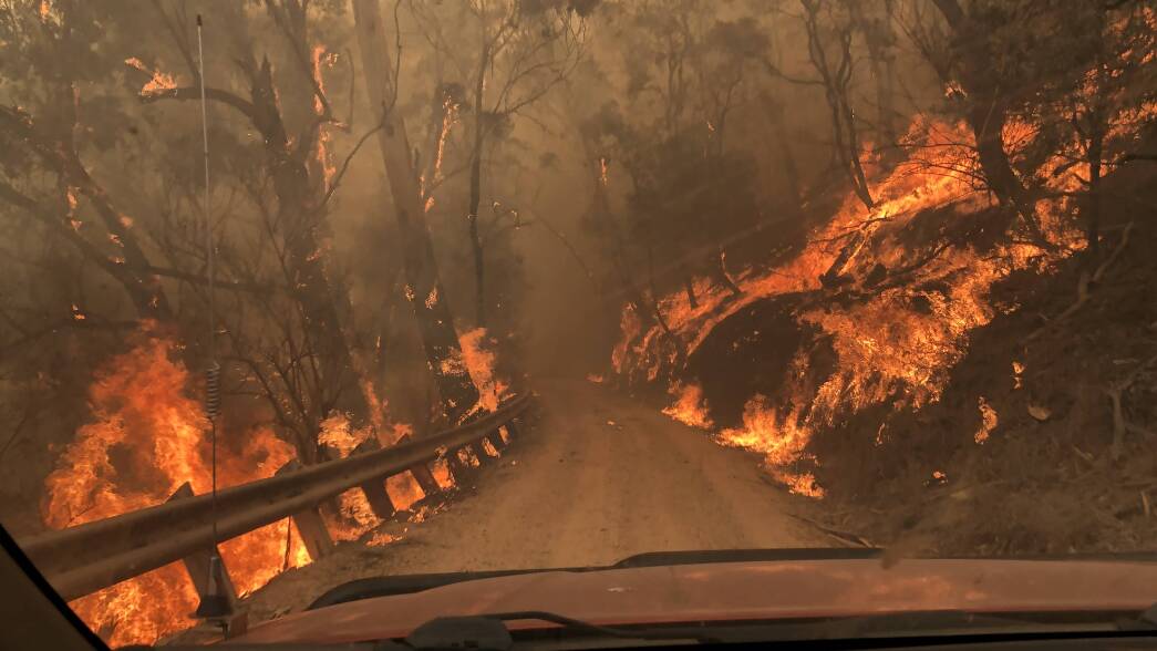 Jenolan Caves' run of terrible luck in recent years included severe fires in the area in late 2019 and early 2020. Picture by Brett Jackson.