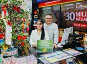 Top End Newsagency owners Vinh Huynh and Dien Nguyen. Picture supplied
