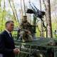 Defence Minister Richard Marles toured Ukrainian defence sites on Saturday. Picture supplied
